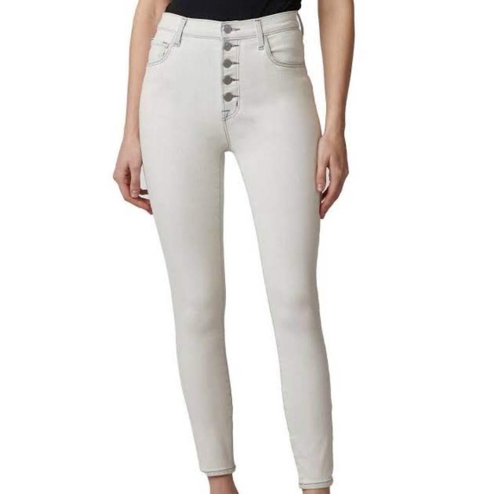 NEW J Brand Lillie high rise crop skinny jeans in Industria sz 25